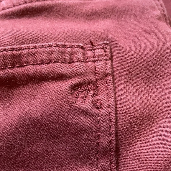 Like new Madewell maroon skinny skinny jeans - Picture 9 of 15